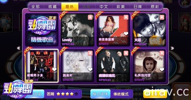 《正宗勁舞團-手機版》將收錄熱門華語歌曲並內建 GPS 定位系統