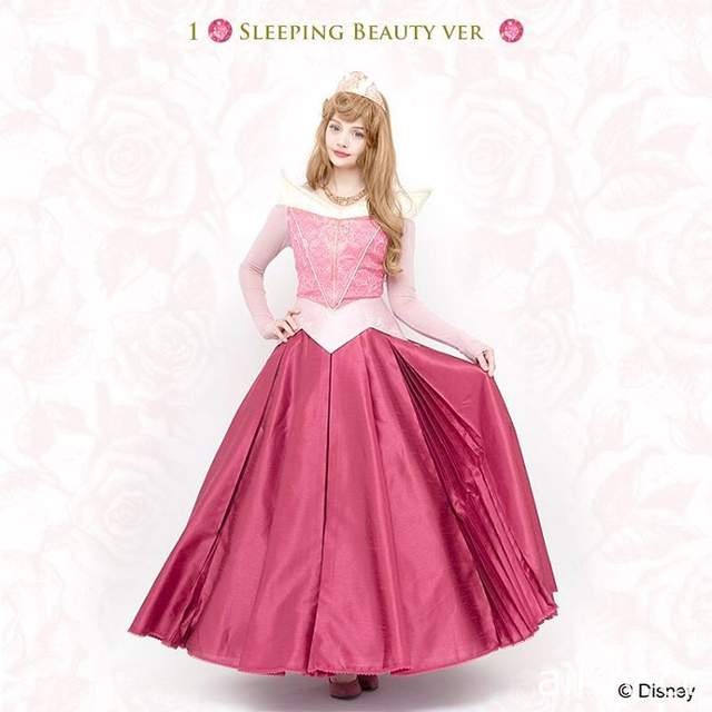 《娃娃女达柯塔》替日本品牌代言迪士尼公主洋装超～梦幻♥