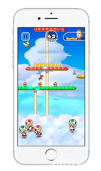 任天堂自製《超級瑪利歐酷跑》iOS 版問世 在手機上奔馳、跳躍、闖關！