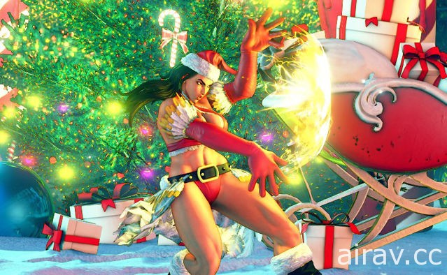《快打旋風 5》公布 12 月 21 日起 限期開放下載六位角色「聖誕服裝」