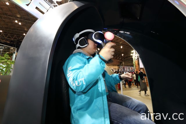 KOEI TECMO 虛擬實境機台「VR SENSE」一手體驗 結合 VR 與 4DX 體感電影概念