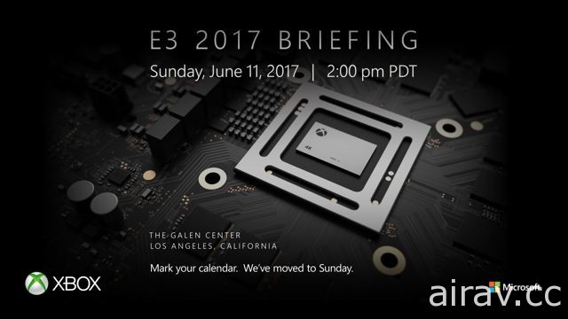【E3 17】2017 年 E3 展 Xbox 發表會 6 月 11 日登場 預料將揭露天蠍計畫詳情