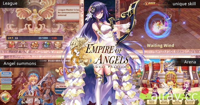 《天使帝國 - 幻獸之月》主線第七章開放 以全新改版風貌進軍全球