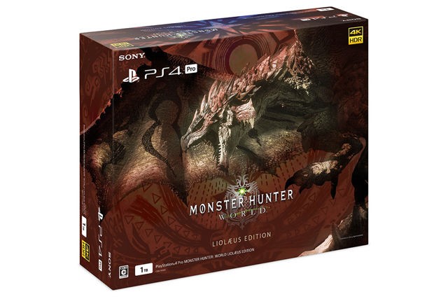 【TGS 17】《魔物獵人 世界》以雄火龍為主題的首款特別樣式 PS4 Pro 年底搶先登場