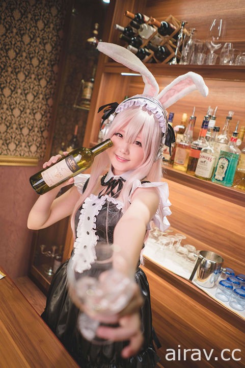 兔兔不吃蘿蔔但喝酒呢? 索尼子兔耳女僕//