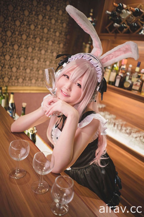 兔兔不吃蘿蔔但喝酒呢? 索尼子兔耳女僕//