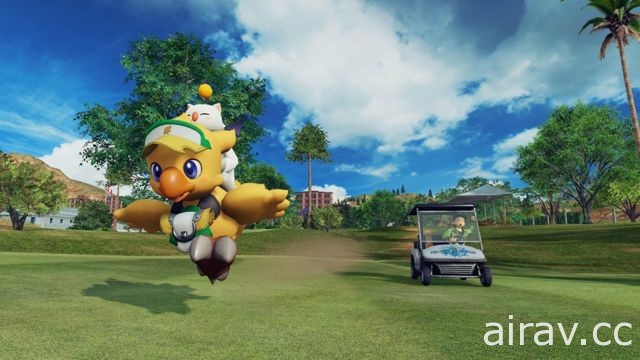 《新 全民高爾夫》展開「Final Fantasy 30 週年紀念」合作活動 騎乘陸行鳥奔馳高球場