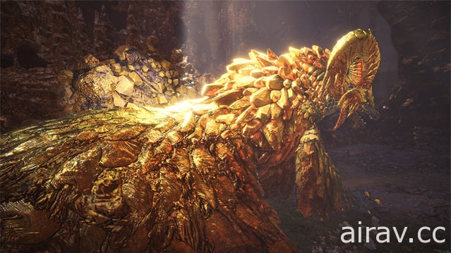 《魔物獵人 世界》第 2 波免大型更新 4 月 19 日釋出 追加金光閃閃的新魔物「爛輝龍」