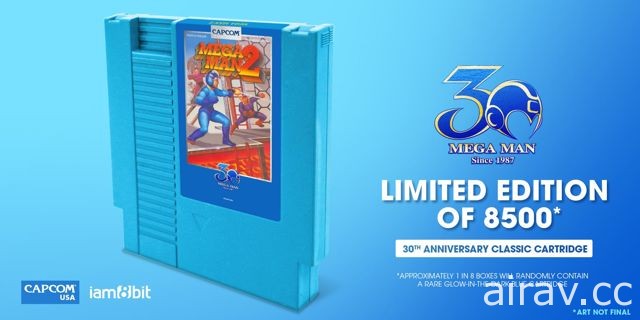 美國 iam8bit 推出《洛克人 2》與《洛克人 X》周年紀念 NES / SNES 復刻卡匣