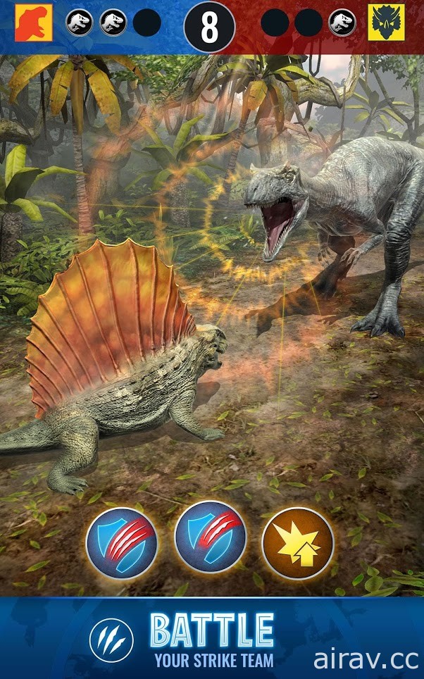 AR 手機遊戲《侏羅紀世界 Alive》雙平台開放下載 在街道上捕捉恐龍創造全新物種