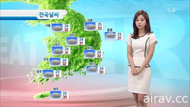 鄉民口中正到逆天的《韓國氣象主播朱聖經》接受雜誌拍攝好惹火