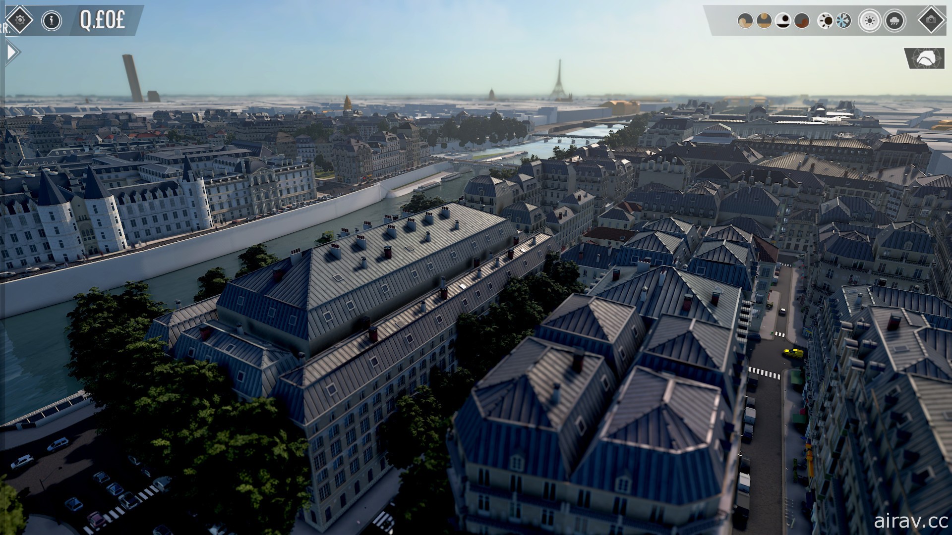 打造夢想中的花都風情！城市建築遊戲《建築師：巴黎》今日展開搶先體驗