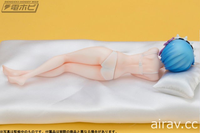【模型】角川发表《Re：从零开始的异世界生活》人气女角“雷姆”性感浴巾睡姿模型