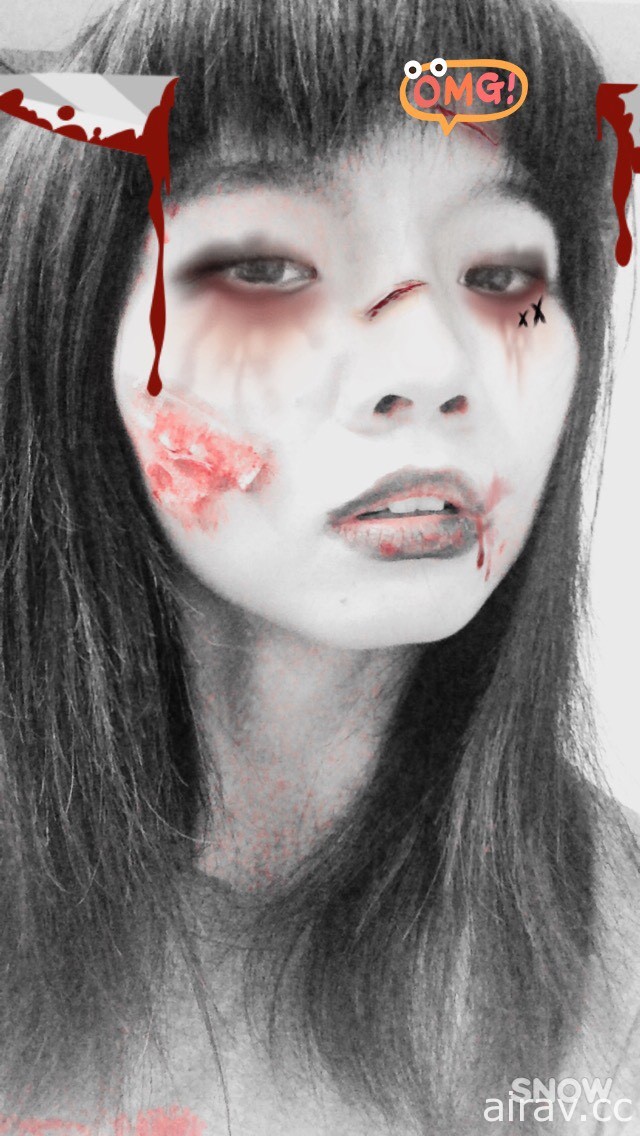 【仿妆】今年必画zombie妆_开架彩妆也能完成？！