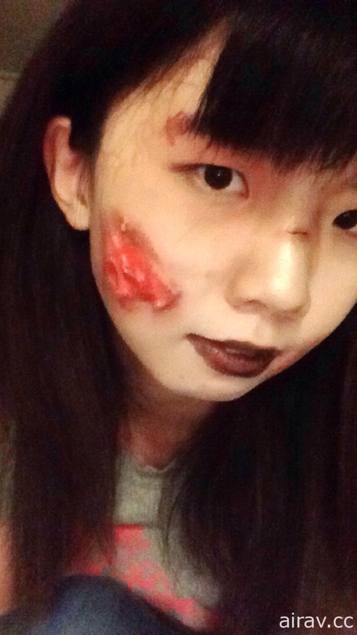 【仿妆】今年必画zombie妆_开架彩妆也能完成？！