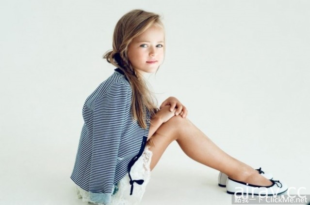 俄羅斯９歲蘿莉模特兒，時尚圈裡真正的「嫩模」！
