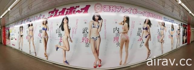 《新宿車站的巨幅寫真海報》這個展完可不可以讓我帶回家❤❤❤