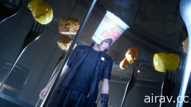《Final Fantasy XV》與「日清杯麵」官方合作 釋出趣味廣告「CUP NOODLE XV」