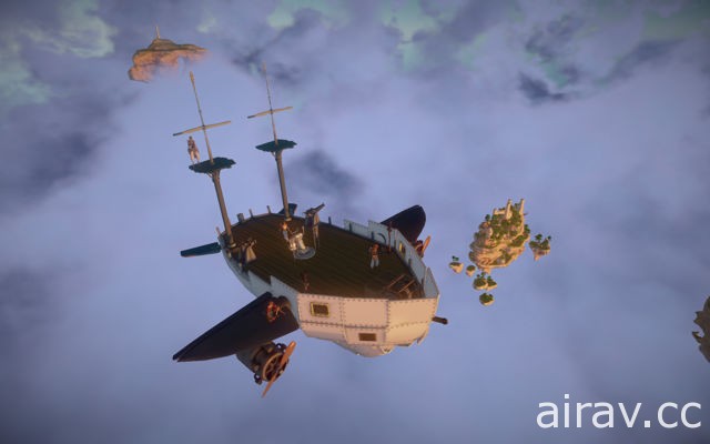線上沙盒遊戲新作《漂泊之世 Worlds Adrift》曝光宣傳影片