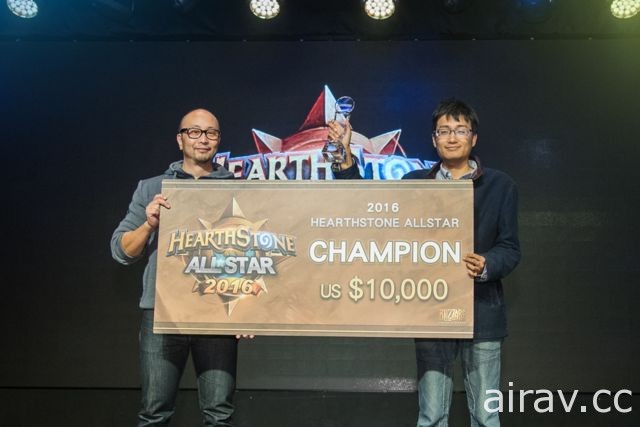 中国选手 Jasonzhou 夺下 2016《炉石战记》全明星赛冠军