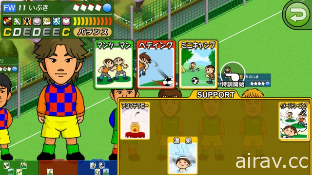 观赏位图小人认真进行赛事！《轻松玩足球 A》于日本登上手机平台