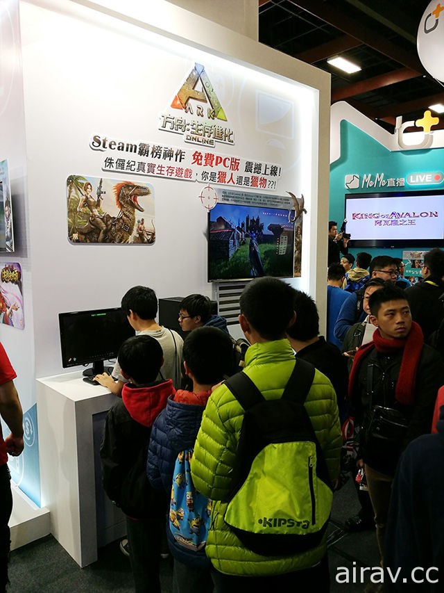 【TpGS 17】《方舟：生存进化 Online》台北电玩展开放试玩 体验狩猎史前巨兽乐趣