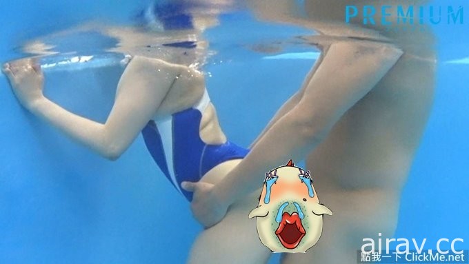 在游泳池裡被上了！《泉乃乃花》Ｆ奶女大生居然被水中中出！