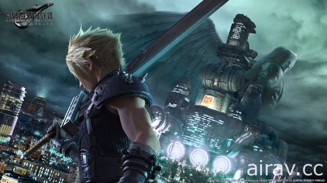 《Final Fantasy VII 重製版》公布新圖片 展現克勞德與賽菲羅斯的命運對峙