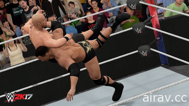 《WWE 2K17》Windows PC 数位版正式发售 承袭 Xbox One 和 PS4 版所有游戏