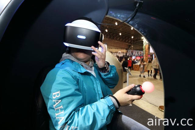 KOEI TECMO 虚拟实境机台“VR SENSE”一手体验 结合 VR 与 4DX 体感电影概念
