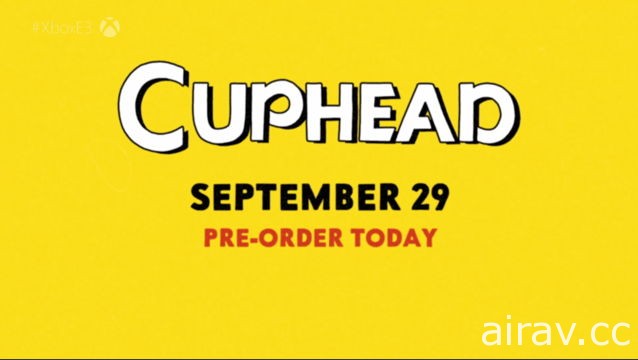 【E3 17】懷舊美式卡通風格動作遊戲《Cuphead》宣布在 9 月 29 日上市
