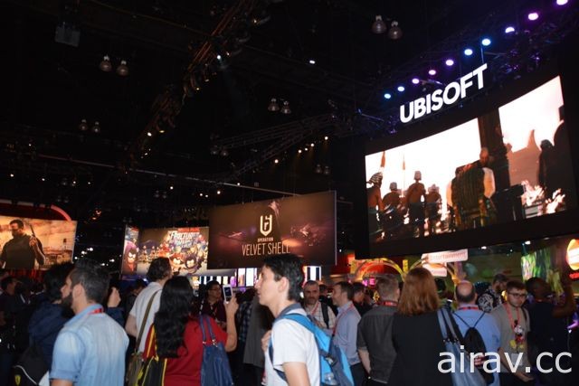 【E3 17】美国电玩游戏展 E3 正式开幕 直击现场摊位布置