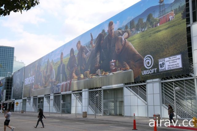 【E3 17】美国电玩游戏展 E3 正式开幕 直击现场摊位布置