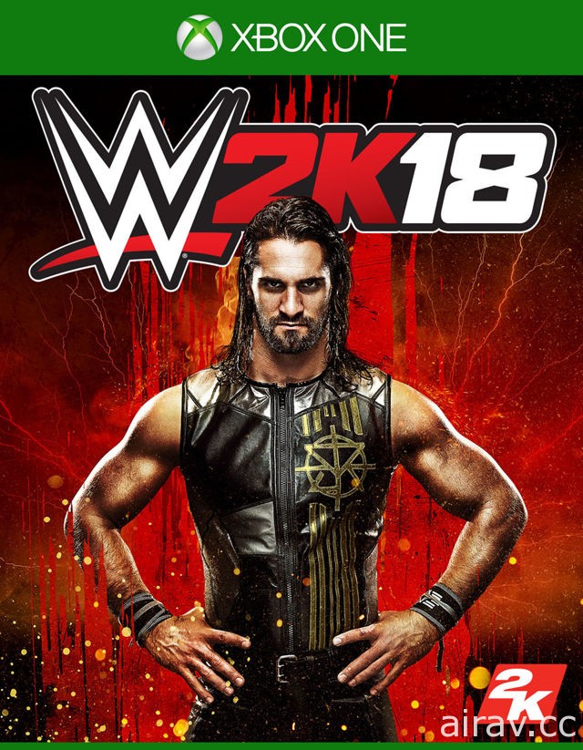 与众不同、出类拔萃 2K 宣布请来 Seth Rollins 担任《WWE 2K18》封面超级巨星