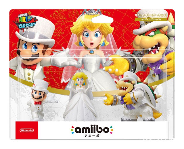 《超級瑪利歐奧德賽》將推出 Nintendo Switch 特別同捆版與婚禮裝扮角色 amiibo