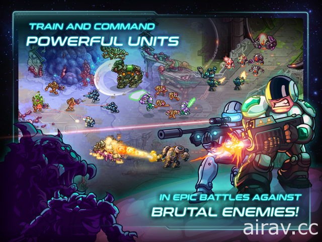 《Kingdom Rush》团队新作《Iron Marines》正式推出 在银河系之中英勇战斗！