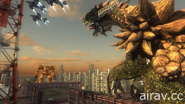 《地球防衛軍 5》對抗外星超巨大怪生物的「巨大人型建機」震撼登場！