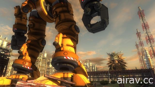 《地球防衛軍 5》對抗外星超巨大怪生物的「巨大人型建機」震撼登場！
