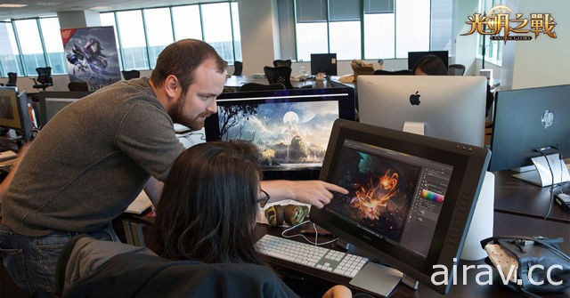 3D 魔幻 MMO 手機遊戲《光明之戰》公開國際開發團隊背景