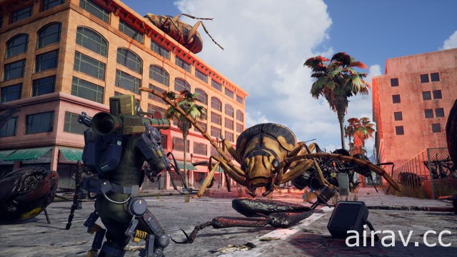 《地球防卫军：枪林弹雨》遭受侵略十年后的世界 面对巨大昆虫、四足怪物与机器人兵器