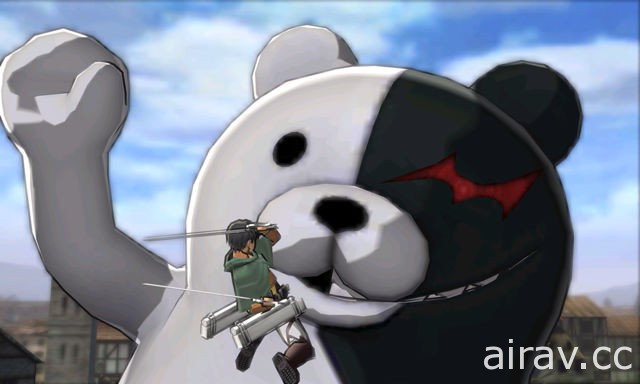 《进击的巨人 2 未来的座标》巨大黑白熊来袭 完成特别任务就可获得黑白熊服装