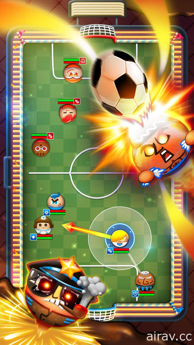 足球竞技游戏《王牌射手》于双平台同步推出 跟着饼干们展现足下功夫