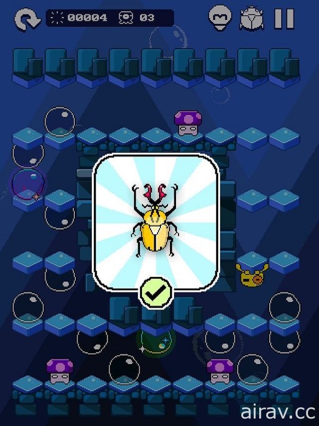 【试玩】休闲益智游戏《塔可泡泡》跟着黄色章鱼一起打破泡泡收集昆虫吧！