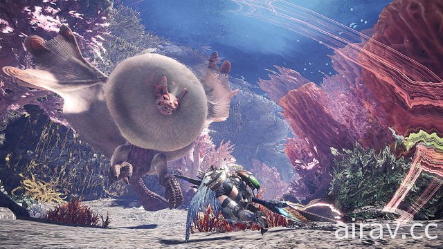 《魔物獵人 世界》釋出「陸珊瑚之台地」遊玩影像
