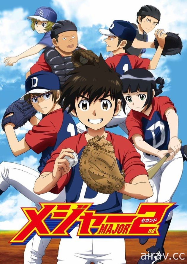 動畫《棒球大聯盟 2nd》預計 4 月 7 日起於日本 NHK 電視台播映 新視覺圖公開