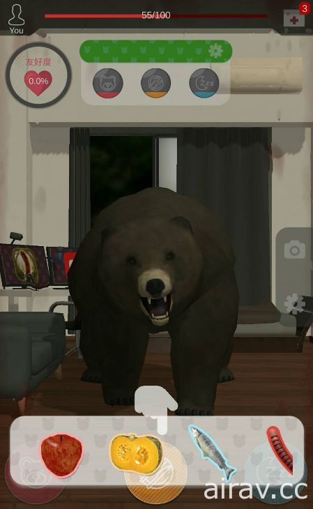 驚悚養成遊戲《我的大灰熊》於雙平台推出 在房間裡好好享受野生灰熊的攻擊吧