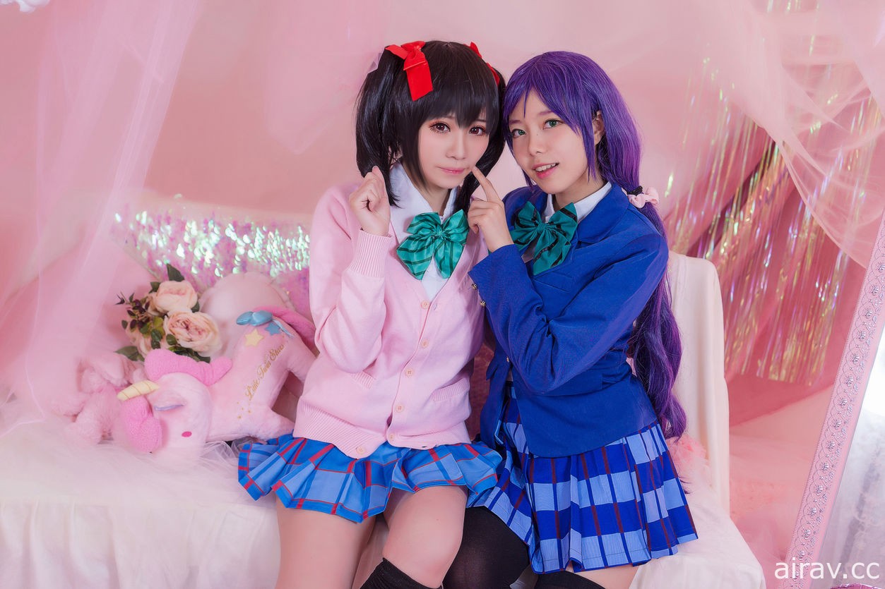 LOVELIVE NOZOMI x NICO校服 cosplay