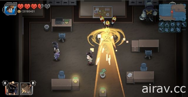 台湾独立团队开发 2D Roguelike 类型游戏《GameOver:ZOOSER》曝光