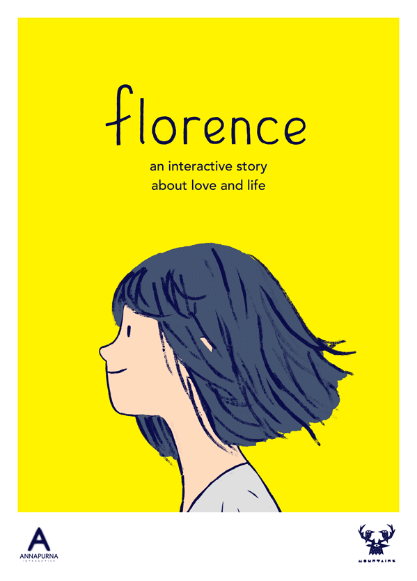 《纪念碑谷》首席设计师打造《佛罗伦斯》透过互动刻划一个女孩的初恋故事