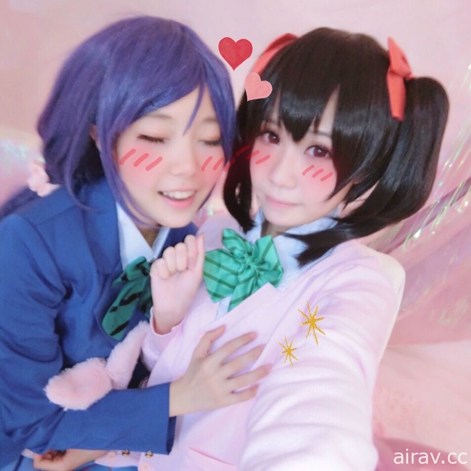 LOVELIVE NOZOMI x NICO校服 cosplay